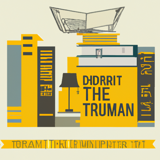 Illustration showing the transformation of the publishing industry with digital technologies